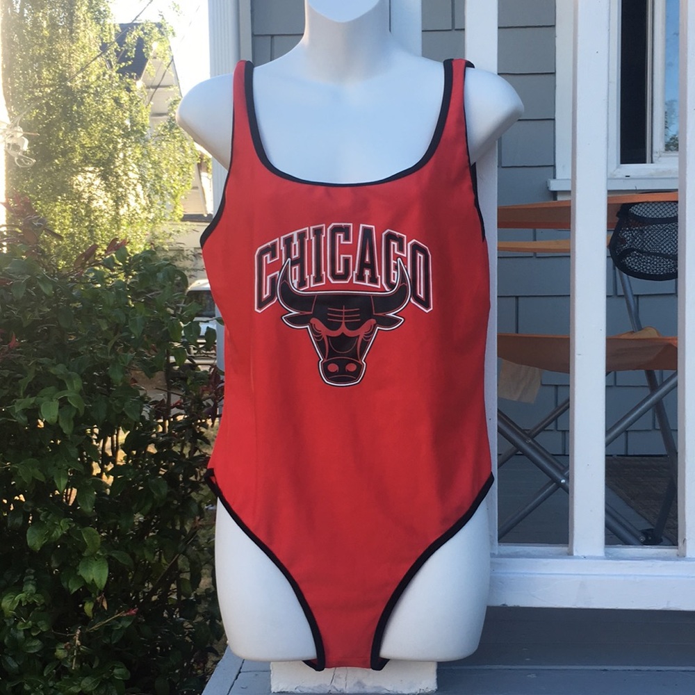 Cute NBA Chicago Bull one piece top